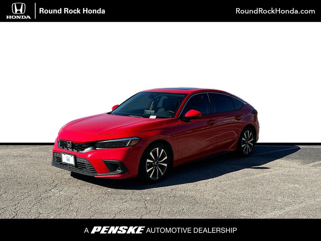 2022 Used Honda Civic Hatchback EX L CVT At PenskeCars Serving