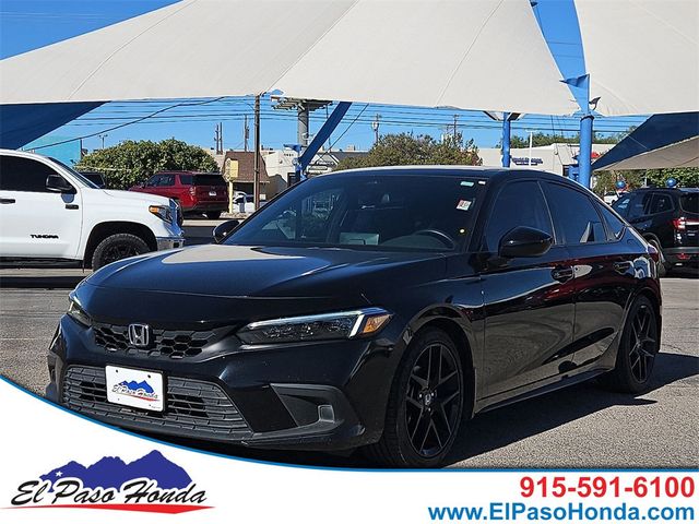 2022 Honda Civic Hatchback Sport CVT - 22936233 - 0