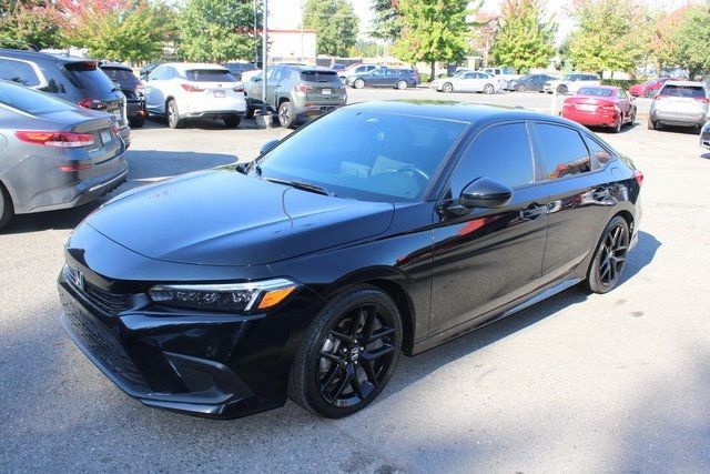 2022 Honda Civic Sedan Sport CVT - 22923310 - 3