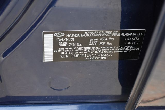 2022 Hyundai Sonata SEL 2.5L - 22901033 - 37