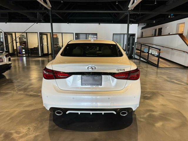 2022 INFINITI Q50 RED SPORT/RWD/HtdSeats/NAV/360Cam/MoonRoof/AdapCruise/BoseSound - 22937053 - 3