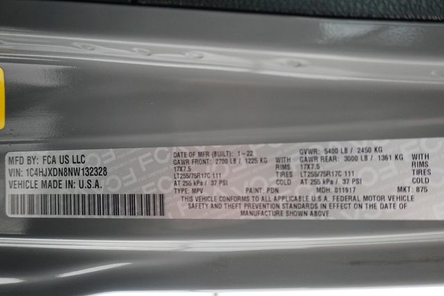 2022 Jeep Wrangler Unlimited Willys Sport 4x4 - 22879349 - 31