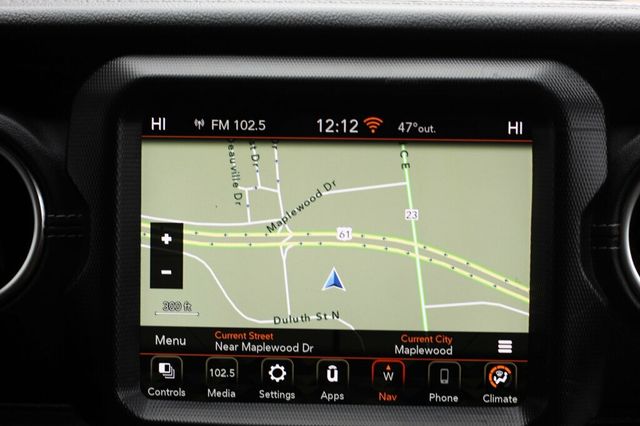 2022 Jeep Wrangler 4xe UNLIMITED SAHARA  4xe W/ UCONNECT NAVIGATION/ AUDIO SYSTEM - 22918594 - 16