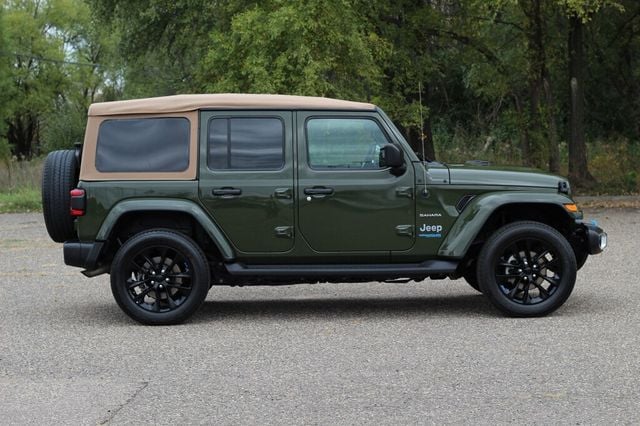 2022 Jeep Wrangler 4xe UNLIMITED SAHARA  4xe W/ UCONNECT NAVIGATION/ AUDIO SYSTEM - 22918594 - 1