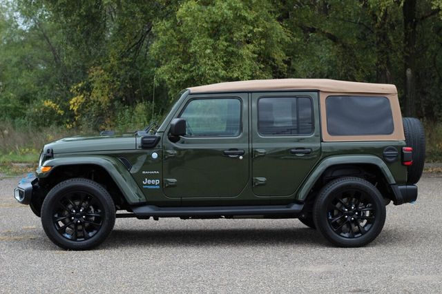 2022 Jeep Wrangler 4xe UNLIMITED SAHARA  4xe W/ UCONNECT NAVIGATION/ AUDIO SYSTEM - 22918594 - 20