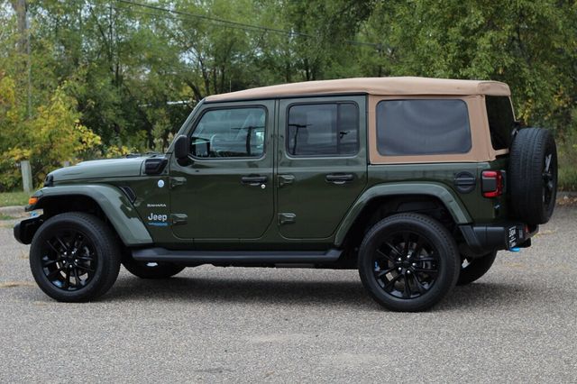 2022 Jeep Wrangler 4xe UNLIMITED SAHARA  4xe W/ UCONNECT NAVIGATION/ AUDIO SYSTEM - 22918594 - 21