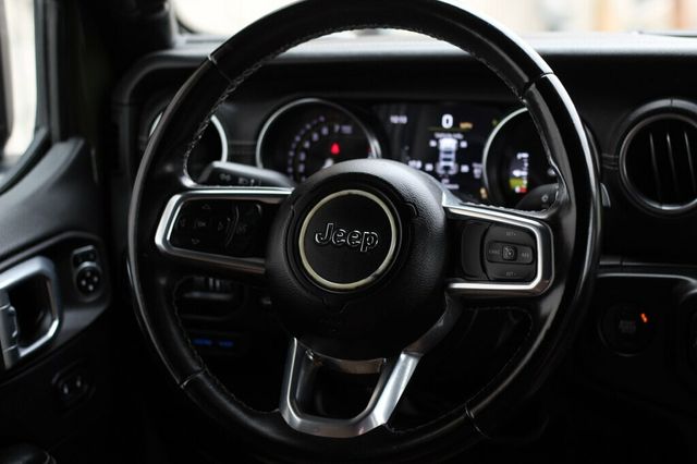 2022 Jeep Wrangler 4xe UNLIMITED SAHARA  4xe W/ UCONNECT NAVIGATION/ AUDIO SYSTEM - 22918594 - 30