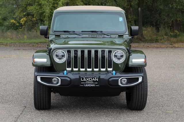 2022 Jeep Wrangler 4xe UNLIMITED SAHARA  4xe W/ UCONNECT NAVIGATION/ AUDIO SYSTEM - 22918594 - 3