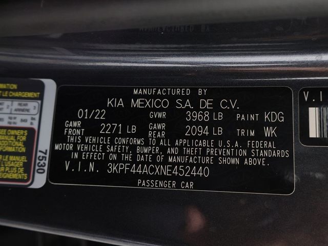 2022 Kia Forte GT DCT - 22930634 - 52