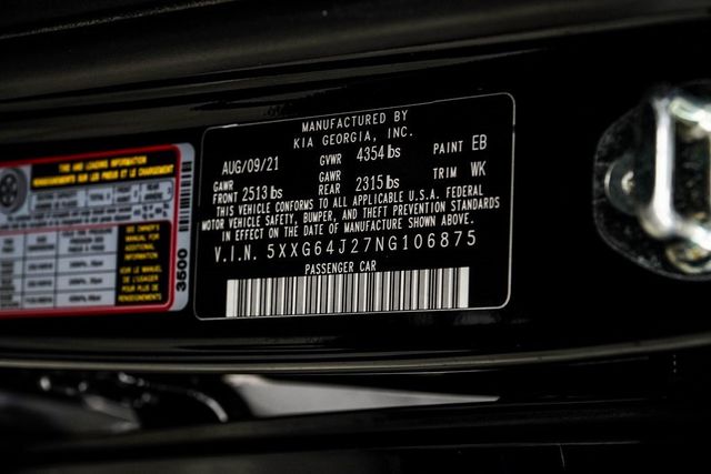 2022 Kia K5 GT-Line Automatic FWD - 22916837 - 35