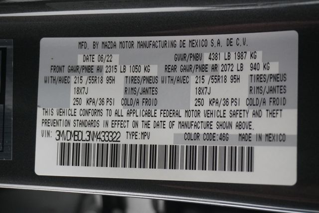 2022 Mazda CX-30 2.5 S Premium Package AWD - 22925418 - 35