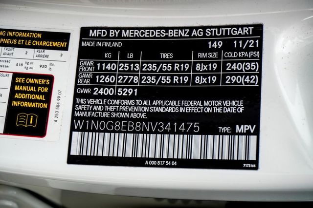 2022 Mercedes-Benz GLC GLC 300 4MATIC SUV - 22909235 - 50