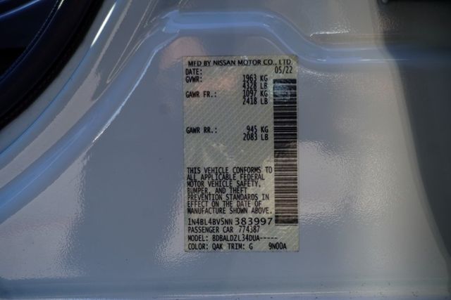 2022 Nissan Altima 2.5 S Sedan - 22932493 - 37