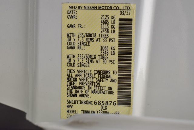 2022 Nissan Rogue AWD SV - 22934896 - 36