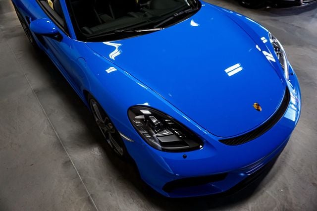 2022 Porsche 718 Spyder *718 Spyder* *6-Speed Manual* *Shark Blue* *Full PPF*   - 22934886 - 50