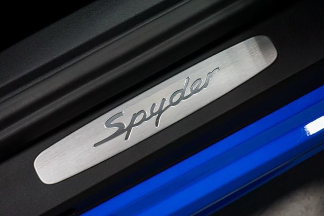 2022 Porsche 718 Spyder *718 Spyder* *6-Speed Manual* *Shark Blue* *Full PPF*   - 22934886 - 92
