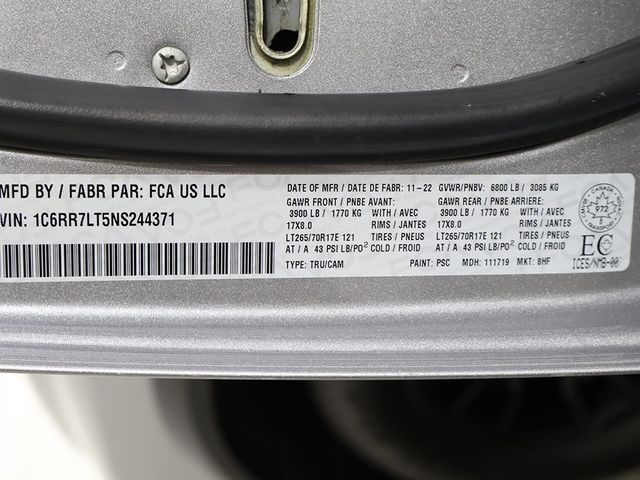 2022 Ram 1500 Classic Warlock 4x4 Crew Cab 5'7" Box - 22924861 - 44