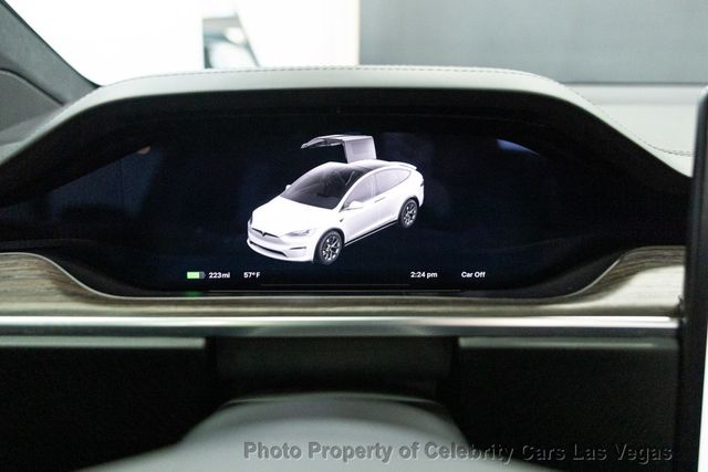 2022 Tesla Model X Matte PPF, Yoke, 22", Pearl White, autopilot, warranty - 22598604 - 38