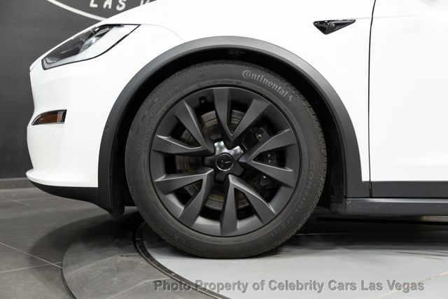 2022 Tesla Model X Matte PPF, Yoke, 22", Pearl White, autopilot, warranty - 22598604 - 42