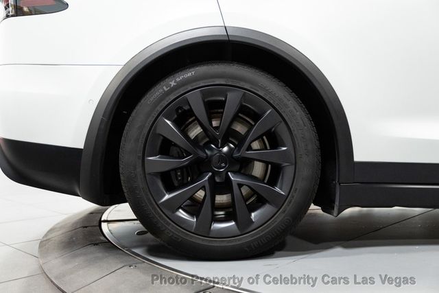 2022 Tesla Model X Matte PPF, Yoke, 22", Pearl White, autopilot, warranty - 22598604 - 45