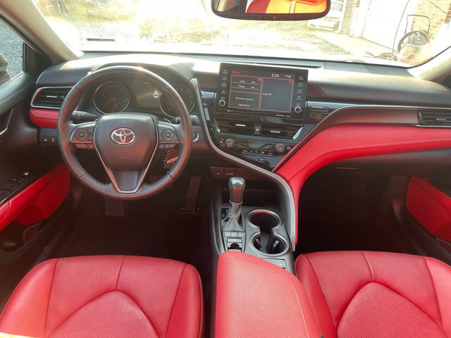 2022 Toyota Camry 2022 Toyota Camry XSE 4D Sedan RED LEATHER SEATS - 22868188 - 5