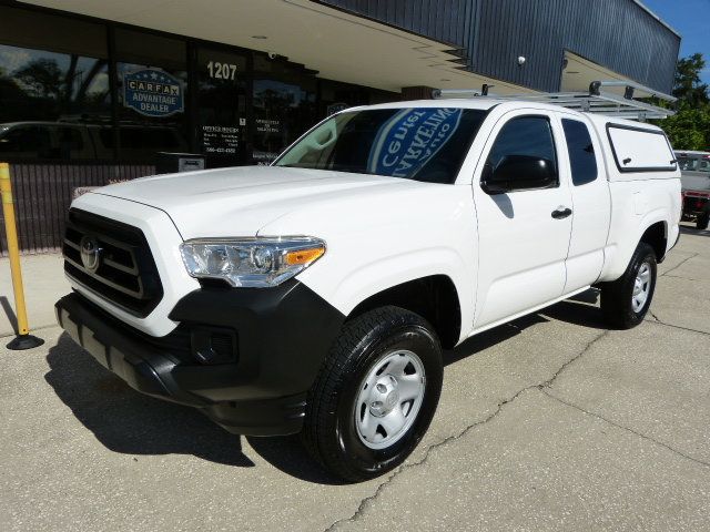 2022 Toyota Tacoma 2WD 2.7L 4CYL. GAS*EXTENDED CAB TRUCK*"ARE" TOPPER WITH LADDER RACK - 22904321 - 1