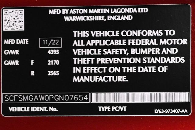 2023 Aston Martin Vantage Coupe - 22936848 - 28