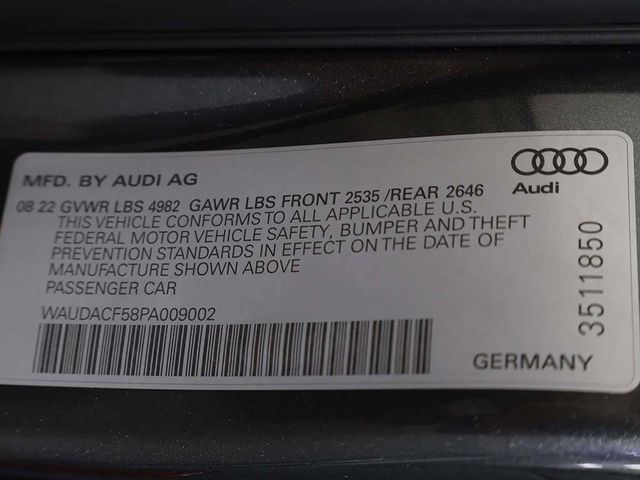 2023 Audi A5 Sportback S line Premium 45 TFSI quattro - 22909256 - 55