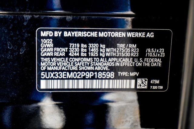 2023 BMW X7 M60i Sports Activity Vehicle - 22906775 - 53