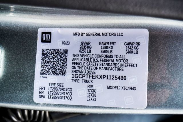 2023 Chevrolet Colorado 4WD Crew Cab ZR2 - 22885397 - 42