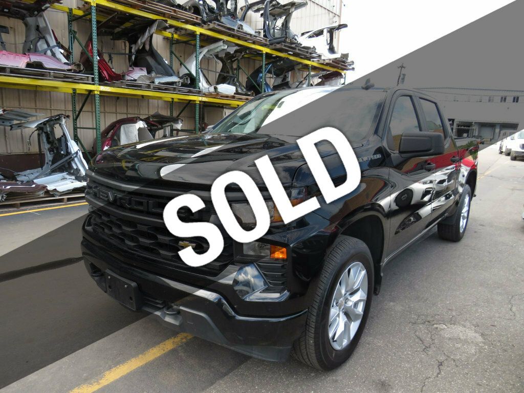 Used Chevrolet Silverado Wd Crew Cab Custom At Saw Mill