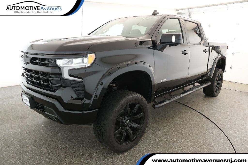 2023 Chevrolet Silverado 1500 4WD Crew Cab 147'' RST Sherrod Eclipse, Lifted with 22'' Wheels - 22932631 | Video 1