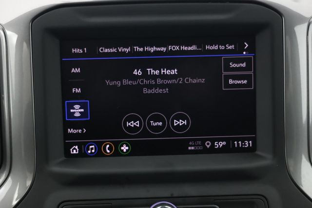 2023 Chevrolet Silverado 1500 4WD Crew Cab 157'' Custom with 4'' Round Assist Steps - 22939264 - 13