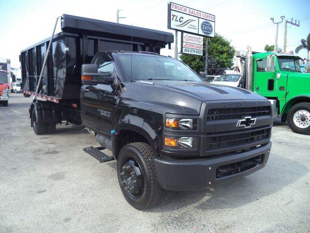 2023 Chevrolet Silverado 6500HD w/ 14` Switch-N-Go Drop Box Dumpster Bin Roll Off Truck - 22440939 - 6