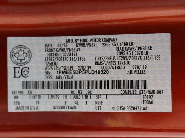 2023 Ford Bronco Badlands 4 Door Advanced 4x4 - 22932392 - 45