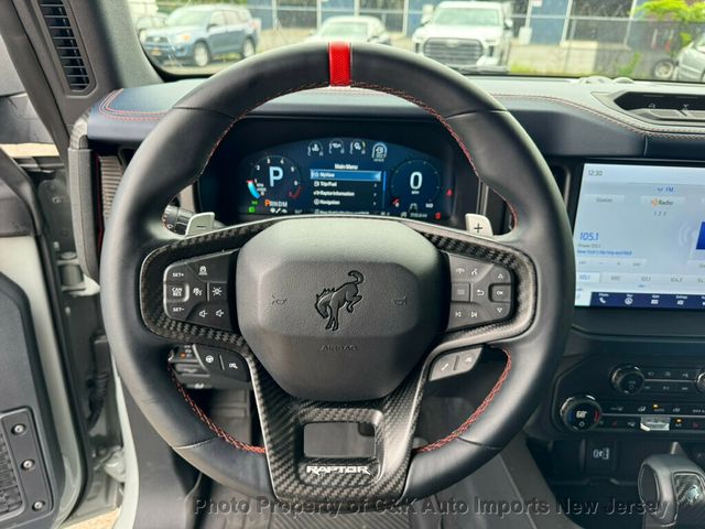2023 Ford Bronco Raptor Advanced 4x4,374A LUX PACKAGE,INTERIOR CARBON FIBER PACK  - 22428737 - 23