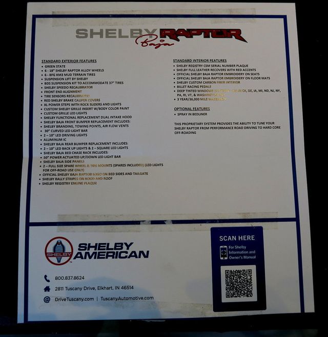 2023 Ford F-150 Shelby Baja Raptor 4WD SuperCrew - 22912568 - 12