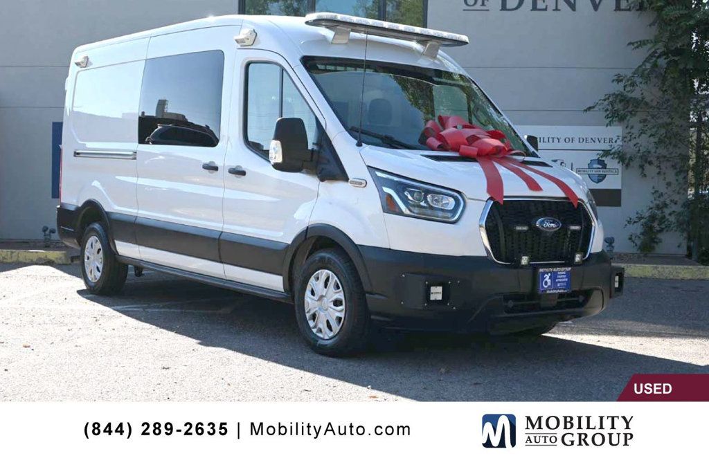 2023 Ford Transit Cargo Van XL Medium Roof - 22922595 | Video 1