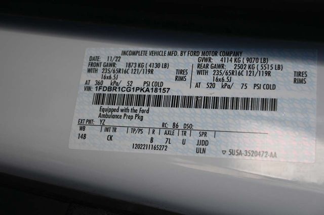 2023 Ford Transit Cargo Van XL Medium Roof - 22922595 - 35