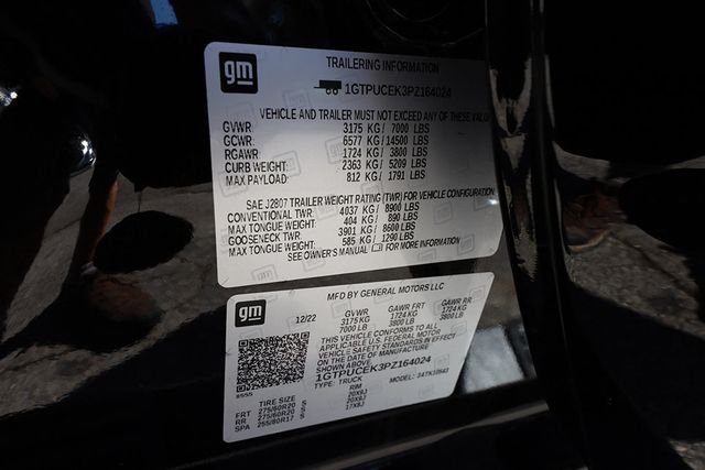 2023 GMC SIERRA 1500 4WD Crew Cab 147" Elevation w/3SB - 22939726 - 38