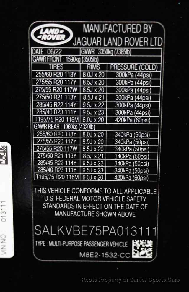 2023 Land Rover Range Rover First Edition LWB - 22404446 - 64