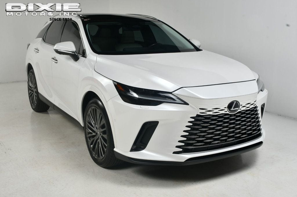 2023 Lexus RX 2023 LEXUS RX350 LUXURY-WHITE/TAN - 22922771 | Video 1