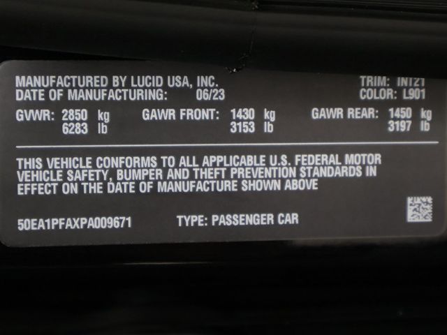 2023 Lucid Air Pure AWD - 22937119 - 61