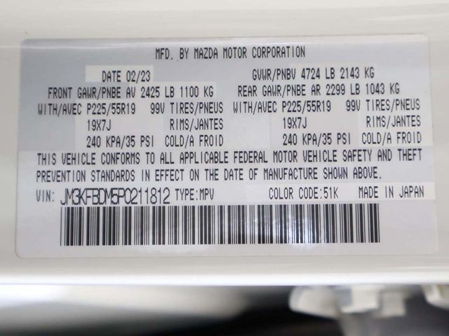 2023 Mazda CX-5 2.5 S Premium Package AWD - 22936256 - 54