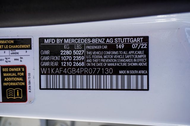 2023 Mercedes-Benz C-Class C 300 Sedan - 22923962 - 48