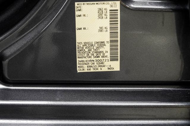 2023 Nissan Altima 2.5 SR Sedan - 22928866 - 39