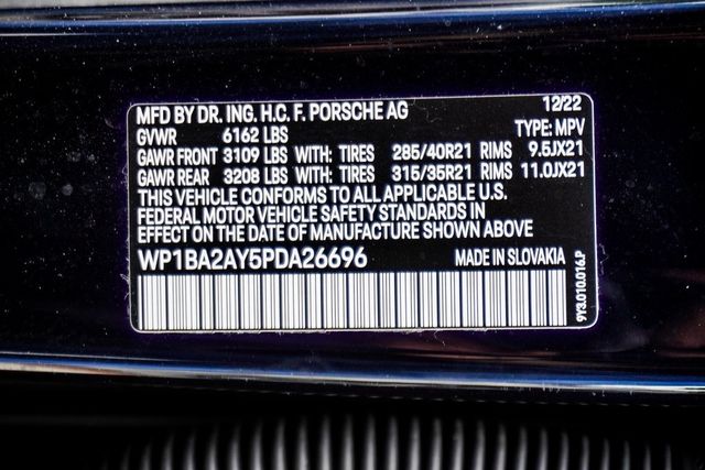 2023 Porsche Cayenne Platinum Edition Coupe - 22890406 - 48