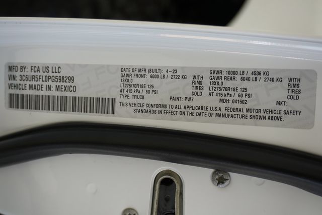 2023 Ram 2500 Laramie 4x4 Crew Cab 6'4" Box - 22913559 - 33