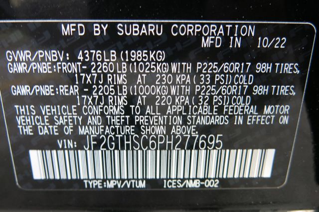 2023 Subaru Crosstrek Sport CVT - 22927678 - 35