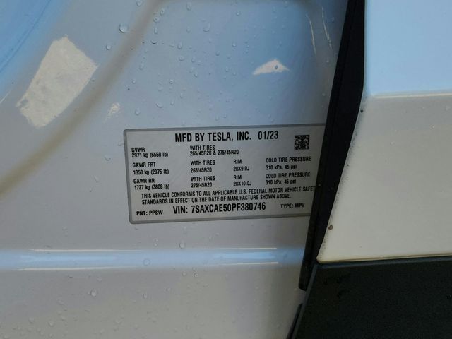 2023 Tesla Model X AWD with 7 Seat Interior and Yoke Steering Wheel - 22934616 - 26